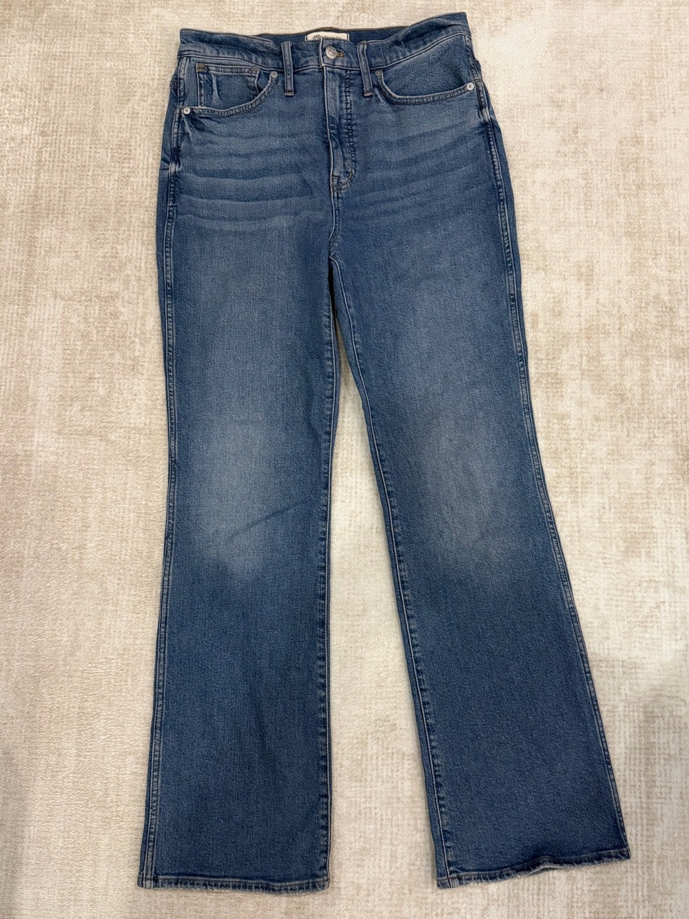 Madewell High Rise Bootcut Jeans